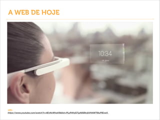 A WEB DE HOJE

URL:
https://www.youtube.com/watch?v=4EvNxWhskf8&list=PLyR4fvjGTgA65BkrjbVHAWT9IuPIExw5_

 