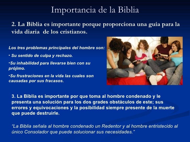 Qu Es La Santa Biblia Y Cul Es Su Significado