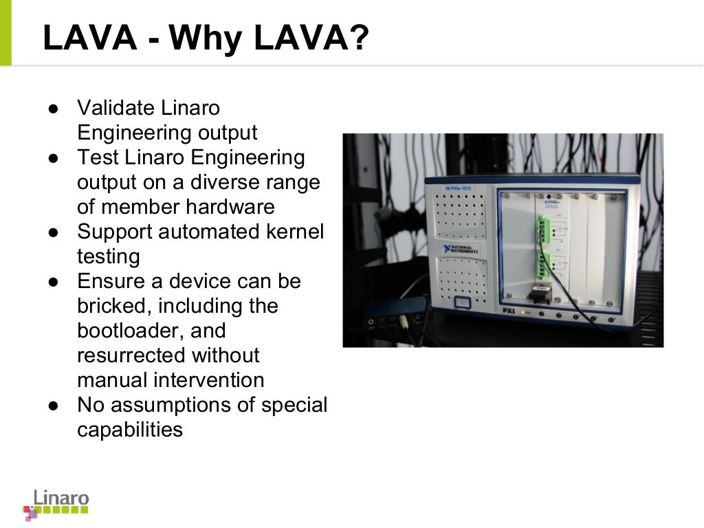 LCE13: LAVA - Introduction and Updates