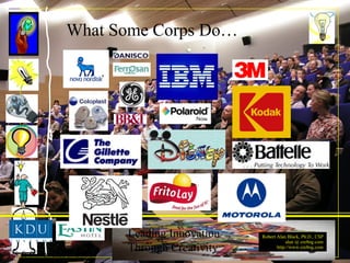 What Some Corps Do… 