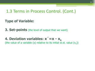 Comprehensive Introduction to Process Dynamics and Control in Chemical ...