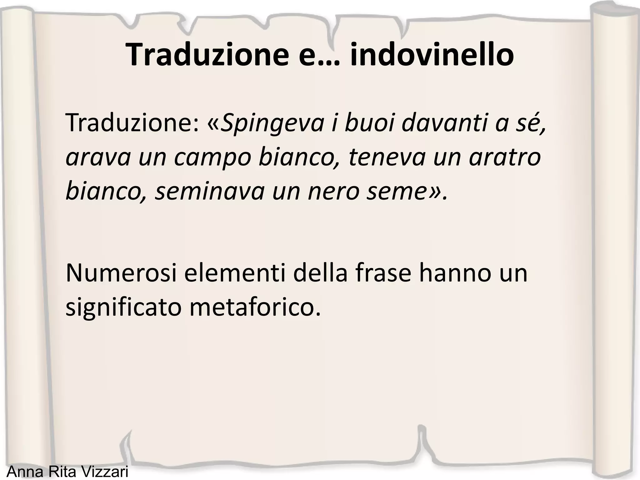 Indovinello veronese (aggiornato) | PDF