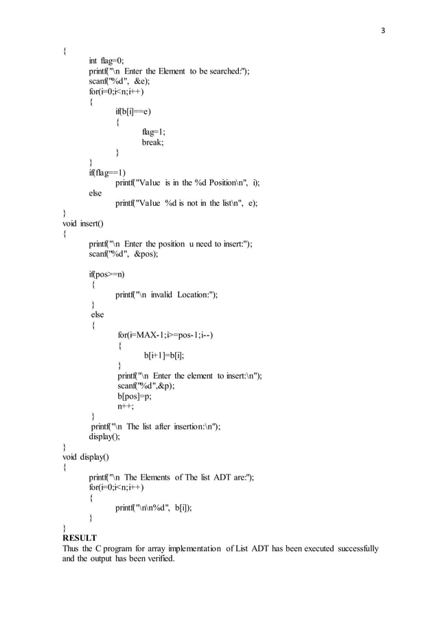 01 list using array | PDF