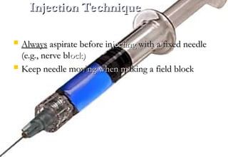 01 Local Anaesthetic Drugs.ppt yhe slide is a bout anaesthesia | PPT