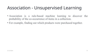 01_Machine Learning.pptx and made by students | PPTX