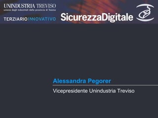 Alessandra Pegorer Vicepresidente Unindustria Treviso 