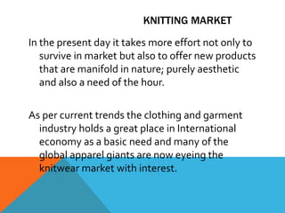 Circular Knitting Machine Market Outlook - Trends, Challenges, and
