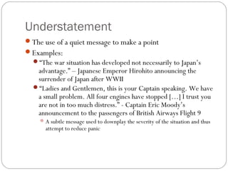 English 104: Additional Tropes | PPT