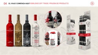 04 EL VIAJE COMIENZA AQUÍVISIBILIDAD OFF TRADE: PRUEBA DE PRODUCTO
 