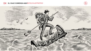 04 EL VIAJE COMIENZA AQUÍESTILO ILUSTRATIVO
 