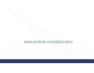 SIMULACION DE UN MODELO ASM1
SIMULACION DE UN MODELO ASM1
SIMULACION DE UN MODELO ASM1
SIMULACION DE UN MODELO ASM1
SEM
AN...
