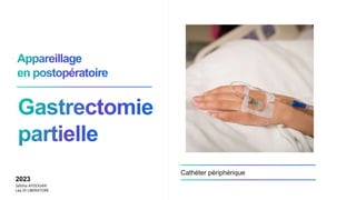 Cathéter périphérique
2023
Sebiha AYDOGAN
Léa DI LIBERATORE
 