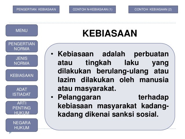Apakah Perbedaan Sanksi Kebiasaan Dan Adat Istiadat