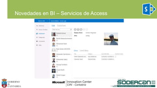 Novedades en BI – Servicios de Access
 