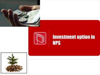 Investment option in
NPS
 