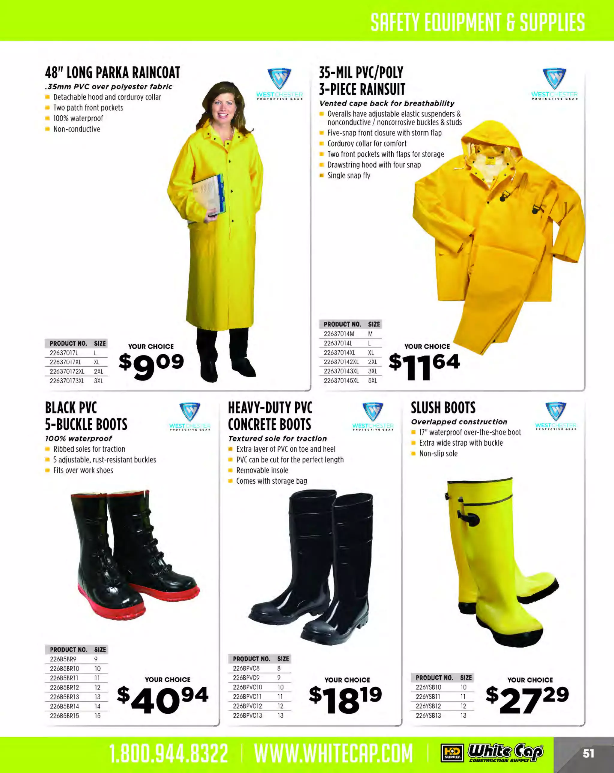 WHITE CRP® LDCRTIDNS
NEW
Our Knowledge is Nationwide - and Growing!
9 CHICAGO, IL
NEWBRANCH

I

9 CAPITOL HEIGHTS, MD

New Downtown Chicago B nc
ra h
1400 W. Carroll Ave., Chicago, IL 60607
P
hone: :m-585-3222

Now Open!

9 MANCHESTER, NH

BRANCH RELOCATION

NEW BRANCH

Make anoteof our new address:
9230 Alaking Court, Capitol H
eights, MD 20743
P
hone: 301-773-3800
Coming Soon! (Hyattsville Branch Still Open)

232 F
rontage Rd., Man ester, N 03103
ch
H
P
hone: 603-263-7337
Fax: 603-622-7380

Coming Soon!

·;;-o __ .,
~
H WA

I •·~··°'

9 MARIETTA, GA

9 SANTA BARBARA, CA 9 MESQUITE, TX

~-

NEW BRANCH

NEW BRANCH

BRANCH RELOCATION

617 N Salsipu Street,
.
edes
SantaBarbara, CA 93103
P
hone: 805-979-4234 F 805-965-7002
ax:

4400 U H 80, Ste. 160
S wy
Mesquite, T 75149
X
P
hone:972-232-4222 Fax:972-288-9927

Coming Soon!

Coming Soon!

We are moving from Cartersville, GA
N Address: 1420 WhiteC
ew
ircle,
Bldg 200, M
arietta, GA 30060
Phon 770-382-7000 Coming Soon!
e:

(e) 147 LOCATIONS WITH

V MORE ON THE WAY
TO SERVE YOU BETTER

1.800.944.8322

~ Hundreds of Thousands of The Top Products You Use on Every Job

~ Hard-to-Find Specialty Items - When and Where You Need Them

~ A Leader in Pro-Contractor Safety Supplies

WHITECAP.COM

I

..

m ~~

 