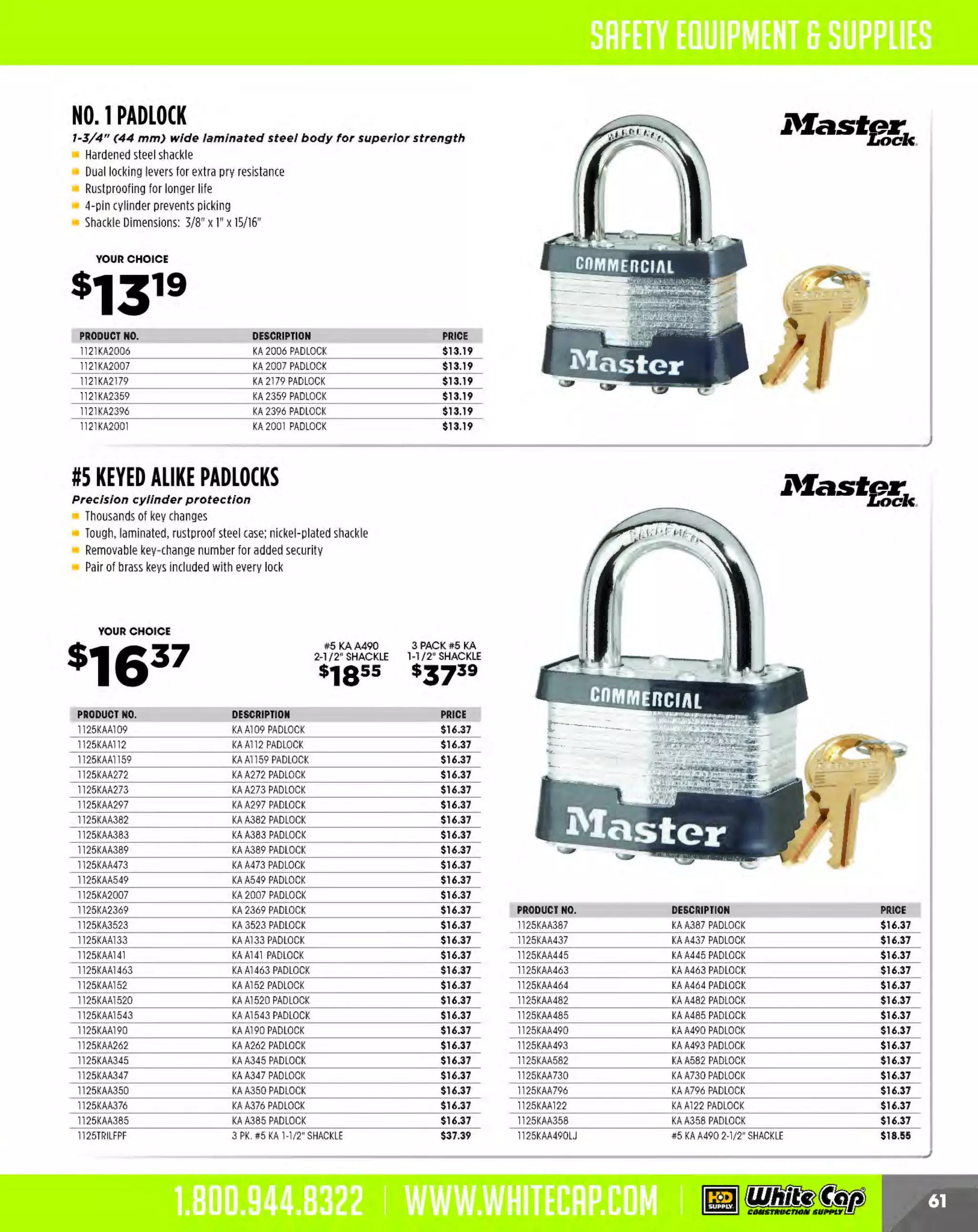 Experience Our MOBILE APP @ Booth BD2

...,.,ii!

~ WORLDoF

~ CONCRETE

ALSO VISIT OUR SAFETY BOOTH OUTSIDE OF CENTRAL HALL BY REGI STR ATION
THESE SPECIAL TRADER DEALS AVAILABLE ALL MONTH AT YOUR LOCAL BRANCH!

LITHOCHROMF Color Hardener
Econ.Q .Sleeve Hole Forms Leave Uniform Holes for Electrical, Cables,
Plumbing, Heating, Air Cond~ioning and Other Services.

UTHOCHROME Color Hardener is used t o add beautiful color
- vibrant or subtle - into the surface of freshly placed concrete.
This ready-to-use, powdered dry-shake hardener produces
long-wearing horizontal surfaces ideal for pedestrian or vehicular
traffic - indoors or out.

Econ-0 -Sleeve Hole Forms
consistently form round,
smooth, uniform holes and
are available in a broad
range of diameters.
They may be cut, stacked,
or telescoped for any
slab thickness.
Available in 1 Y, ",2",3",
4",6" and 8" diameters
Made in the USA

AVAILABLE AT WHITE CAP I WHITECAP.COM I 800.944.8322

White Cap's DOT Team - Dublin, CA
We started White Cap Construction Supply's DOT department as a
small office with just one account-manager and a limited inventory.
But once customers discovered that they could get DOT products along with
White Cap's legendary expert knowledge, business took off. 1 years later, more than ten
6
account managers and three inside sales reps offer 100+ years of collective experience at
numerous locations along with a wide selection of products from a variety of vendors.
Operating out of Dublin, California, we are focused on the contracting community that
services major DOT bridge and highway projects performed throughout the state. In our
history, we have worked with construction projects like the Calaveras and Folsom Dams, the
BART and other transit projects.
Most recently we supplied the construction of the Bay Bridge that connects Oakland and
,
San Francisco. It was incredible to become a part of the history of this new span and see the
many stages of construction that the project went through. White Cap was honored to be
among all of the companies that helped the bridge open without any setbacks during an
8-year construction cycle.
Our team is very proud of our performance during this project,
as well as the work we do as part of White Cap DOT every day.
Kathy Brooks has been in the industry for 32 years.
Ginny Millen has worked with White Cap for 16 years.
Rory Rodrigues has 9 years of industry experience.

11;$;JI ~ ~
··

coNsrRucnoN s~

The MOST KNOWLEDGEABLE PROS in construction supp lies

800.944.8322 I Whitecap.com

(left to right) Kathy
B
rooks, Rory Rodrigues
and G nyHillen
in

'•

New Bay Bridge Span

 