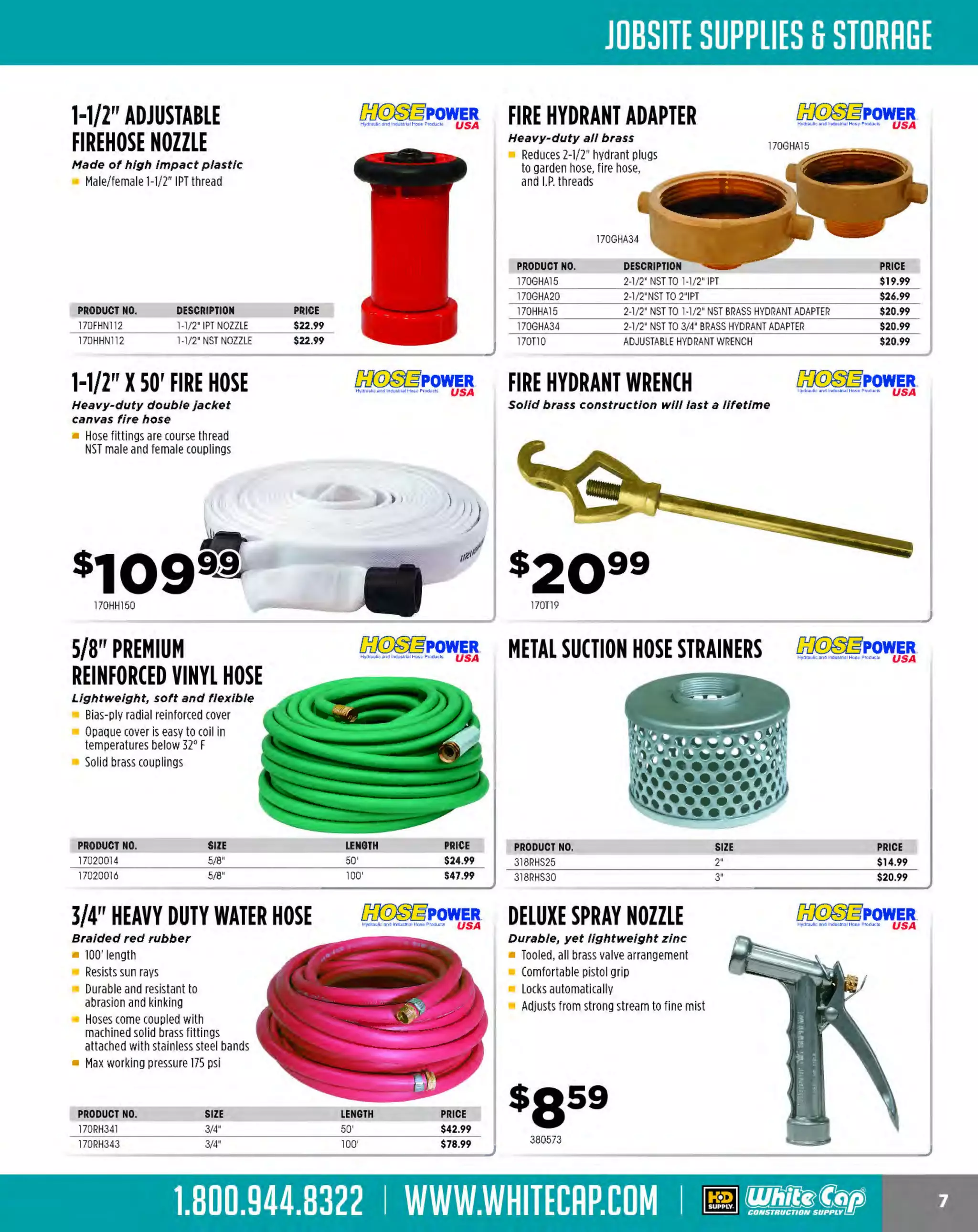 Experience Our MOBILE APP @ Booth BD2

...,.,ii!

~ WORLDoF

~ CONCRETE

ALSO VISIT OUR SAFETY BOOTH OUTSIDE OF CENTRAL HALL BY REGI STR ATION
THESE SPECIAL TRADER DEALS AVAILABLE ALL MONTH AT YOUR LOCAL BRANCH!

1-1/8" BOSCH SOS-PLUS
ROTARY HAMMER WITH
VIBRATION CONTROL

~ BOSCH

§

8.0 amps, 2.6 ft.-lbs. Impact energy,
0-900 rpm, 0-4,000 bpm

Integral clutch
Multi-function selector
Variable speed 3-finger trigger
Includes: auxiliary handle, carrying case

1" SDS-PLus· BULLDOG XTREME
ROTARY HAMMER
7.5 Amp; 0-1,JOO bpm; 0-5,800 bpm

BOSCH

BULL.ClfG
J(creAJe

HammerHook· allows quick tool storage during the job
Multi-function Selector - 3 modes of operation, rotation
only, rotary hammer and hammer-only mode
Vario-Lock· positioning - rotates and locks
chisel into 36 different positions
to optimize working angle

162RH328VC

~
t;J

16211255VSR

1-118" BULLDOG XTREME MAX
~ BOSCH
SOS-PLUS"ROTARY HAMMER KIT BULL~ ~
8.0 amps, 2.4 ft.-lbs. impact energy,
0-1,280 rpm, 0-5,800 bpm

00

J(tredle ~

Counter-balance vibration control
Mode selector
Integral clutch
Vario-Lock'" positioning
Hammer Hook

1" L-SHAPE SOS
ROTARY HAMMER KIT
8.0 amps, 2.5 ft.-lbs. impact energy,
0-1,150 rpm, 0-4, JOO bpm

SHOCKS - Active Vibration Control'
Mode selector allows for usage in
rotary hammer, rotary only or chiseling
Variable speed trigger
Reversing feature
Integral clutch

$
162RH228VC

PRICE BEFORE REBATE

279

99

324025323K

.
$10 INSTANT REBATE
DEWO ll 41R20

18V X2 LXT™ LITHIUM-ION
CORDLESS 1" ROTARY HAMMER

1" SOS L-SHAPE ROTARY HAMMER DEWALT.

Delivers 0-1,200 rpm, 0-4, 800 bpm
and J.O Joules of Impact energy

Mode selector allows for usage in rotary hammer,
rotary only, and chiseling
L
-Shape design offers superior
balance and control
Light weight design (6-1/2 lbs.)
Pop-off brush system
Includes: 360° side handle, depth gauge,
carrying case
PRICE BEFORE REBATE

Runs on 2 1 LXT' batteries for 36V power
8V
3-mode operation for rotation only, hammering with rotation,
or hammering only
SOS-PLUS shank offers rotates 360° with 40 different positions
Ergonomic soft-grip handle and large 2-finger trigger
L.E.D. battery indicators show charge level for each battery
Includes: LXT'" battery adapter, side handle,
depth gauge, tool bag

s

8 amps, 2.J ft.-lbs. Impact energy,
0-7, 150 rpm, 0-4, JOO bpm

$249 99 $10/NSTANTREBATE
324D25313K

DEWOl l 41R20

1" SOS VSR ROTARY HAMMER
8 amps, 2.5 ft.·lbs. impact energy,
0-1, 150 rpm, 0-4, JOO bpm

Mode selector
Variable speed trigger
Includes: 360° side handle,
depth gauge, carrying case

DEWALT.

-~8

PRICE BEFORE REBATE

$189 99 $10/NSTANTREBATE
324025213K

The MOST KNOWLEDGEABLE PROS in construction supplies

800.944.8322 I Whitecap.com

DEW01l41R
20

 