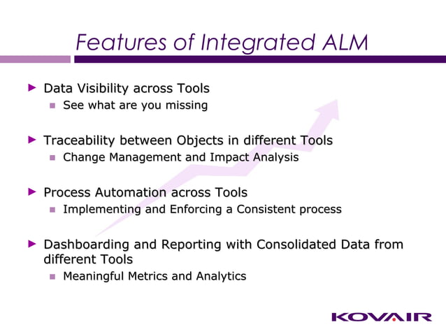 ALM Tool Integration Basics from Kovair Omnibus Team | PPT