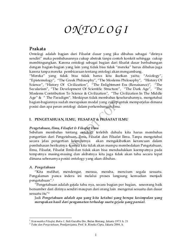 01 Ontologi Pengetahuan
