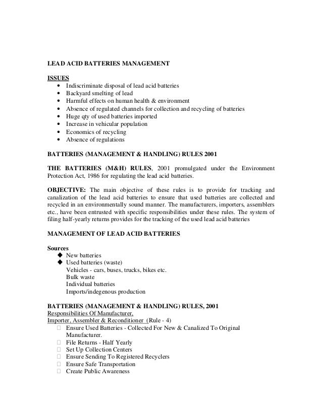 overview on hazardous waste management in india