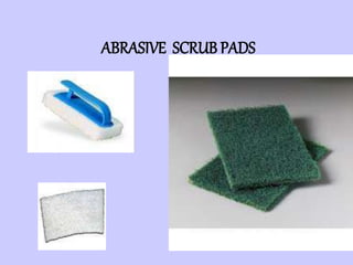 ABRASIVE SCRUB PADS
 