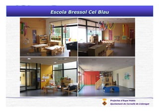 Escola Bressol Cel BlauEscola Bressol Cel Blau
Projectes d’Espai Públic
Ajuntament de Cornellà de Llobregat
 