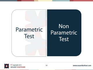 01 parametric and non parametric statistics