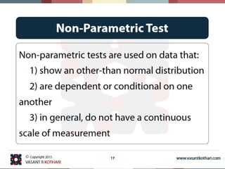 01 parametric and non parametric statistics