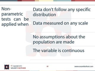 01 parametric and non parametric statistics