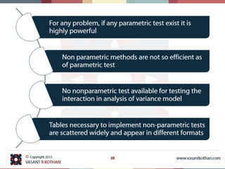01 parametric and non parametric statistics