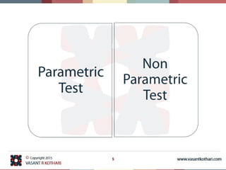01 parametric and non parametric statistics