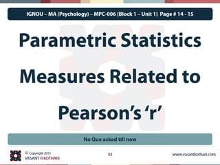 01 parametric and non parametric statistics