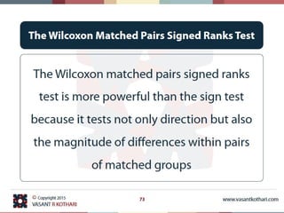 01 parametric and non parametric statistics