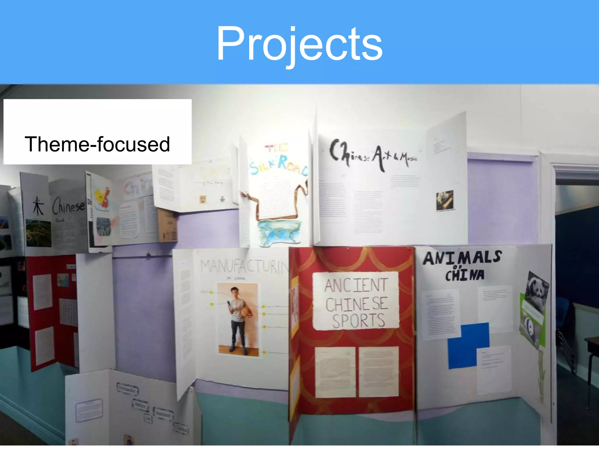 Projects
Theme-focused
 