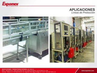 APLICACIONES 
Líneas de Producción 
 