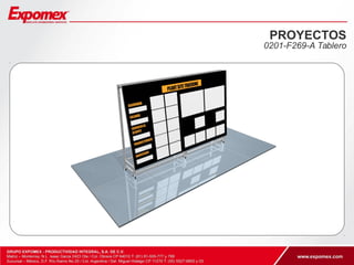 PROYECTOS 
0201-F269-A Tablero 
 