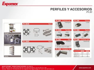 PERFILES Y ACCESORIOS 
PI-30 
 