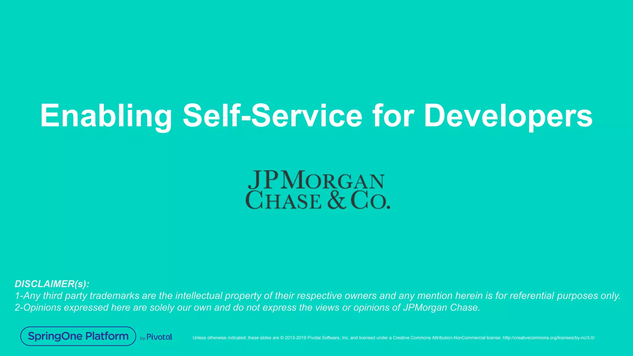 Stephen Flaherty at SpringOne Platform 2019 PPT