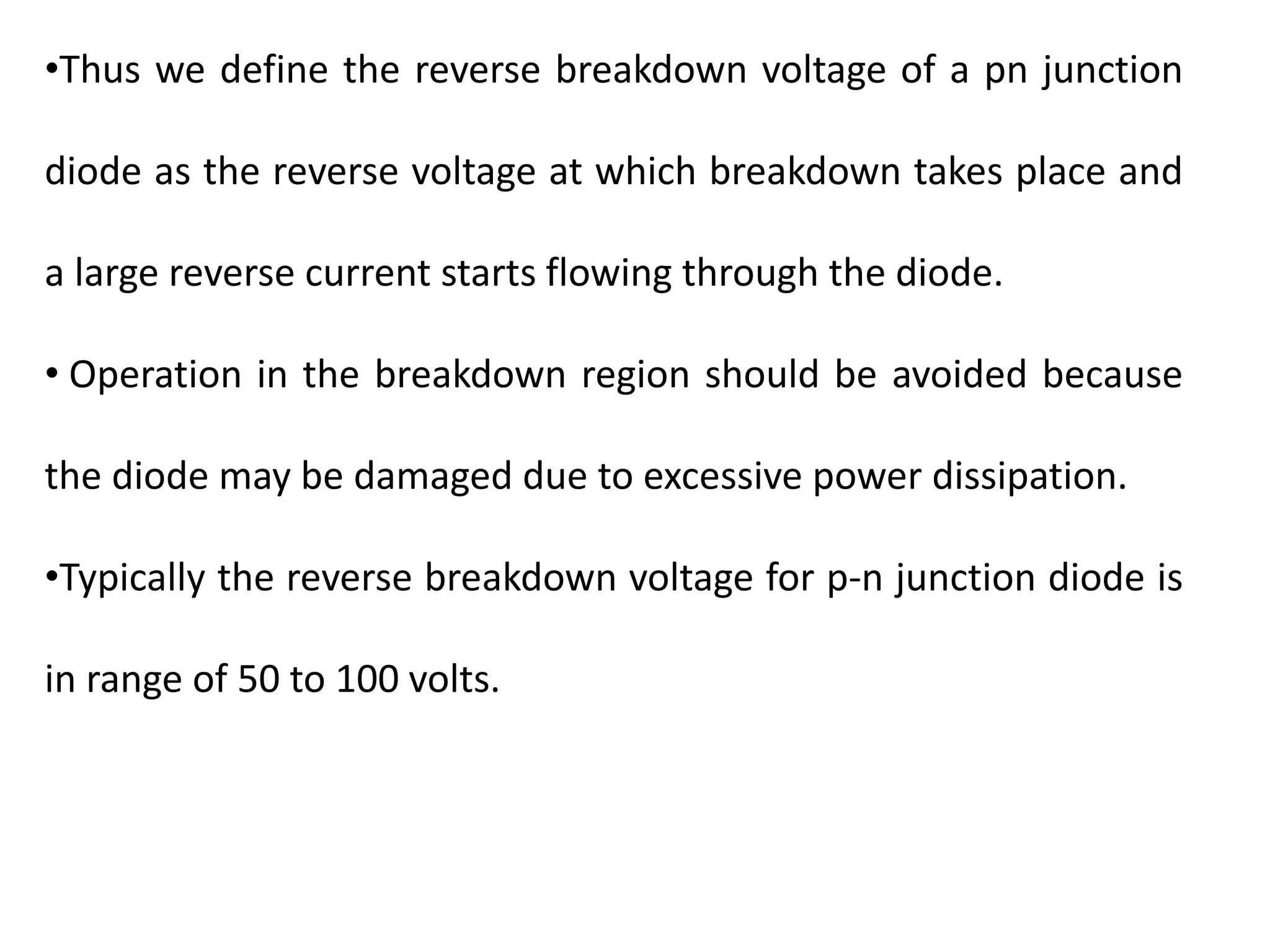 01 pn junction diode characteristics prp | PPTX