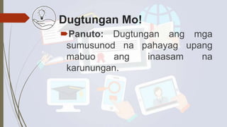 Dugtungan 01 Popular na Babasahin - Talakayan at Gawain.pptx