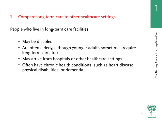 01 ppt hartman's nursing assistant care the basics 5e | PPTX | Health ...