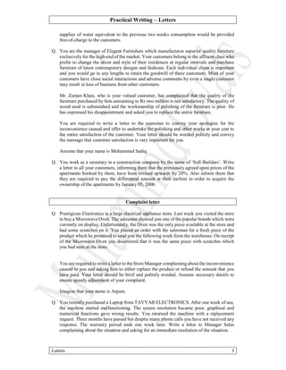 01 practical writing all letters | PDF