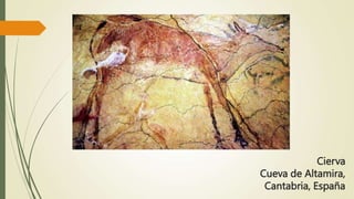 Cierva
Cueva de Altamira,
Cantabria, España
 