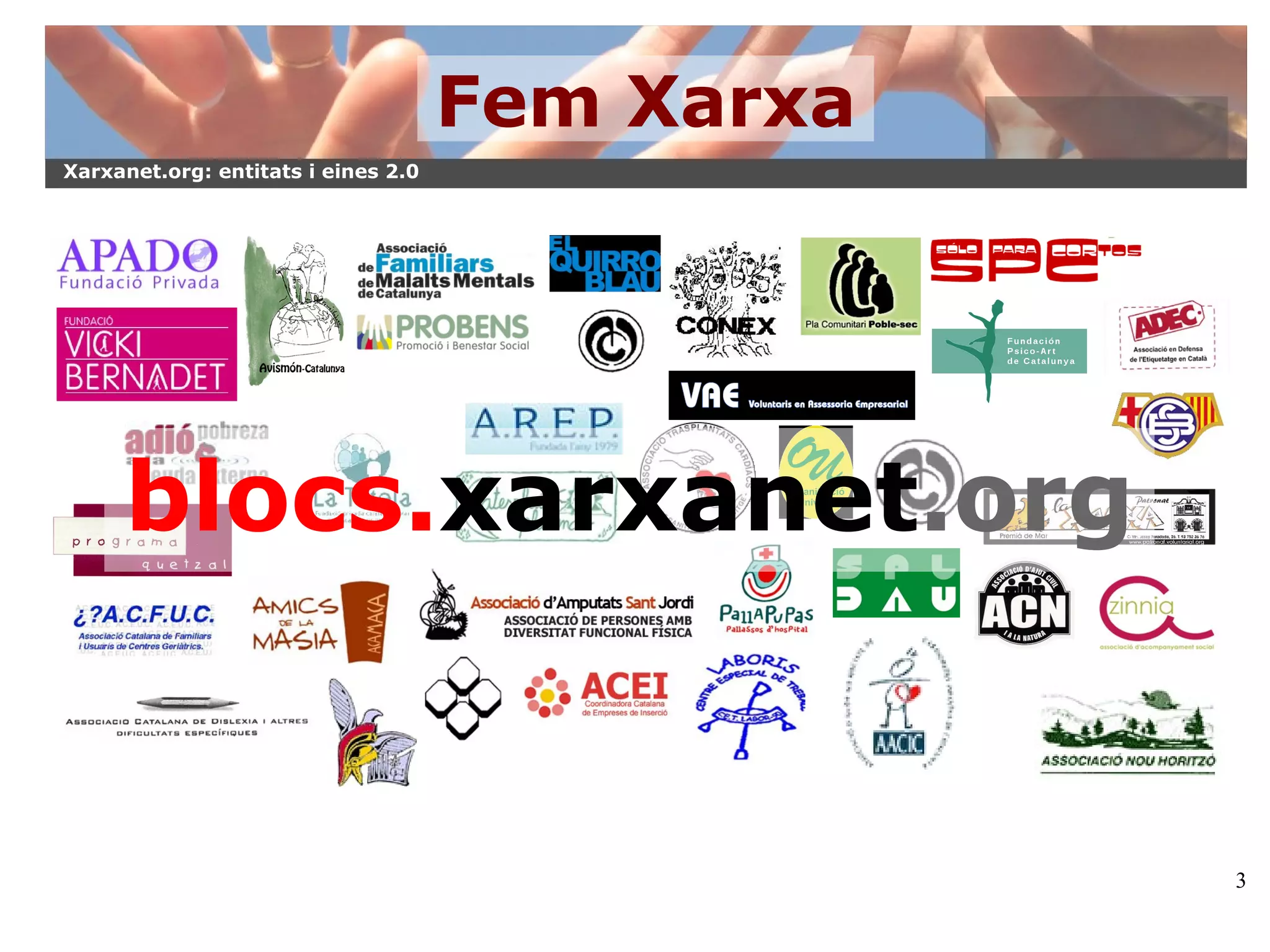 Fem Xarxa blocs. xarxanet .org 