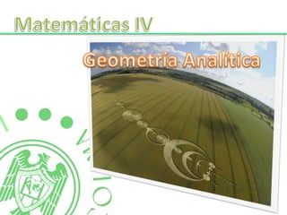 Matemáticas IV Geometría Analítica 