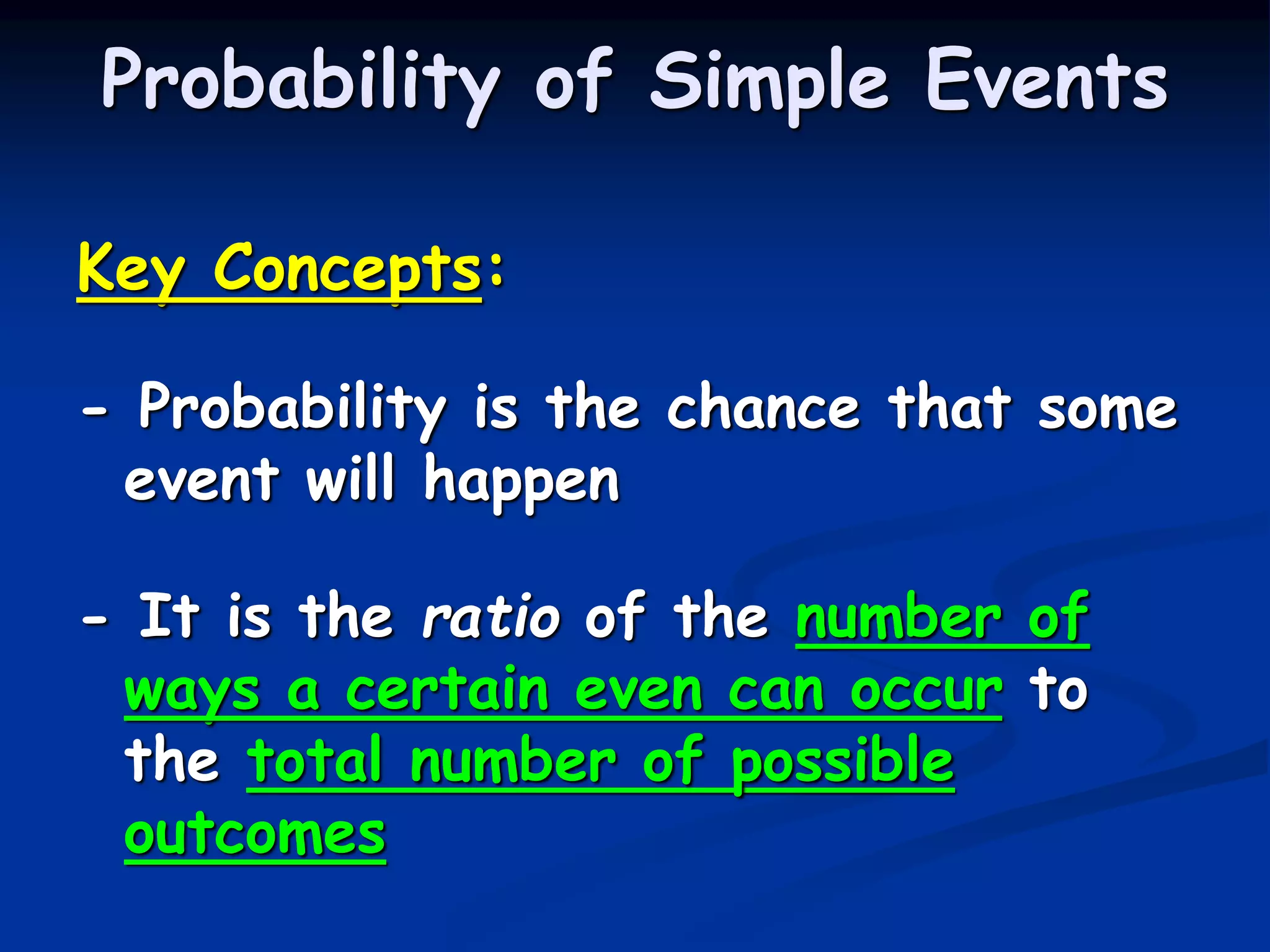 01_Probability of Simple Events.ppt