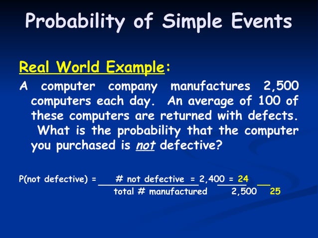 01_Probability of Simple Events.pptx math 10 | PPTX