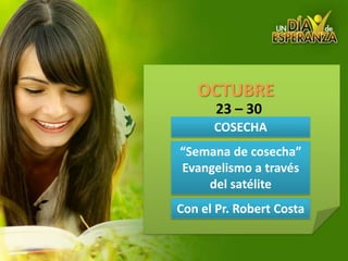 MAYOSábado 22Hogares de EsperanzaCada familia abriendo su casa para recibir amigos y hablar de Jesús