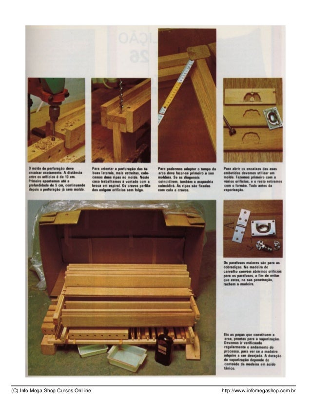 Projetos De Marcenaria Em Pdf Gra Tis